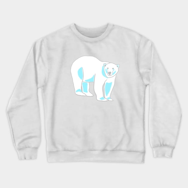 Polar Bear Crewneck Sweatshirt by Nerdpins